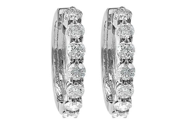 A001-12105: EARRINGS 2 CT TW