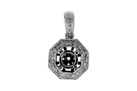 A006-57623: SEMI PENDANT .13 TW