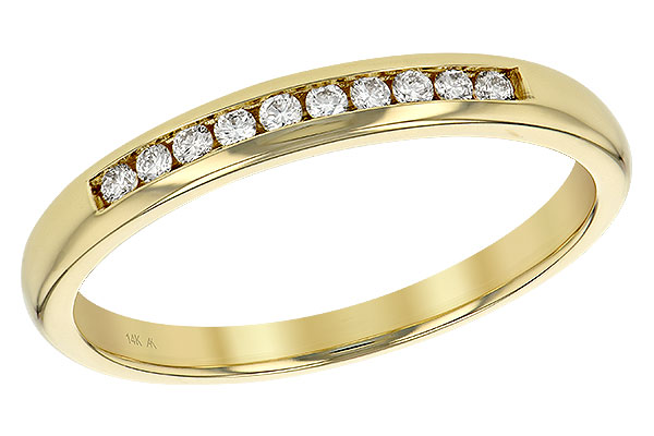 A186-54878: LDS WED RG .10 TW (10 STONES)