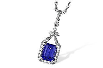 A190-18487: NECK 1.42 TANZANITE 1.72 TGW
