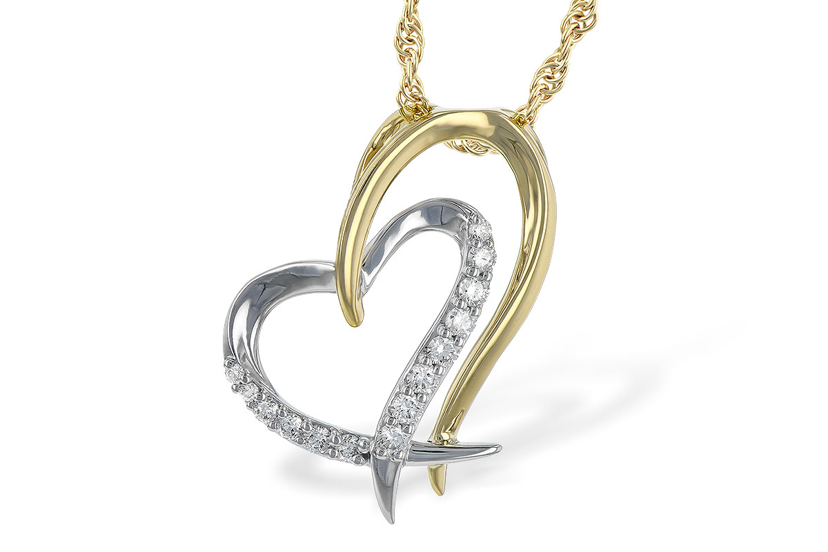 A190-21232: NECKLACE .15 TW