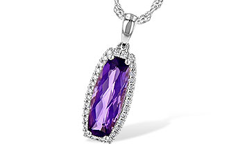 A190-25750: NECK 1.34 AMETHYST 1.46 TGW