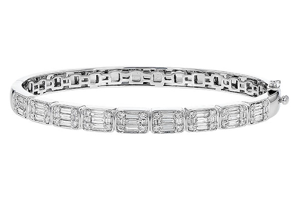 A272-93969: BANGLE 1.25 TW BAGUETTES