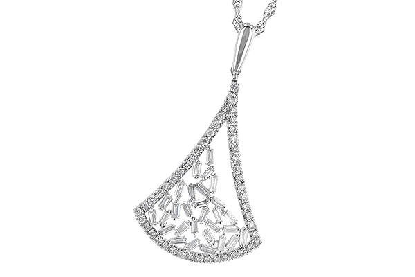 A272-96669: NECKLACE .50 TW