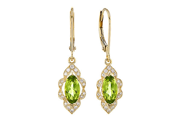 A272-97614: EARR 1.25 PERIDOT 1.40 TGW