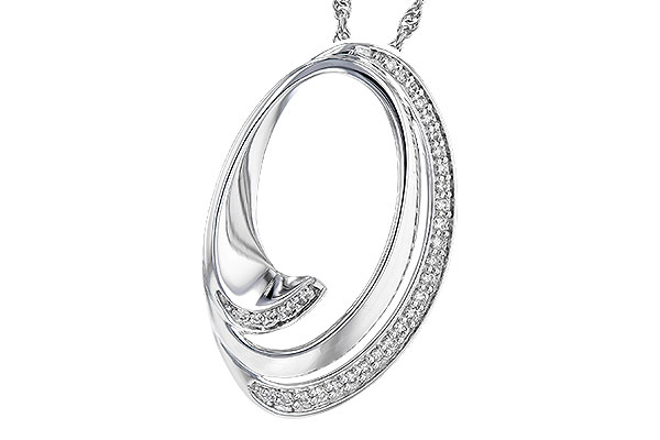 A272-98487: NECKLACE .14 TW