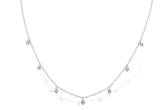 A273-83078: NECKLACE .12 TW (18")