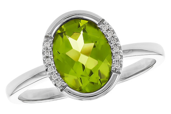 A273-85796: LDS RG 1.72 TW PERIDOT 1.75 TGW (9x7 PER)
