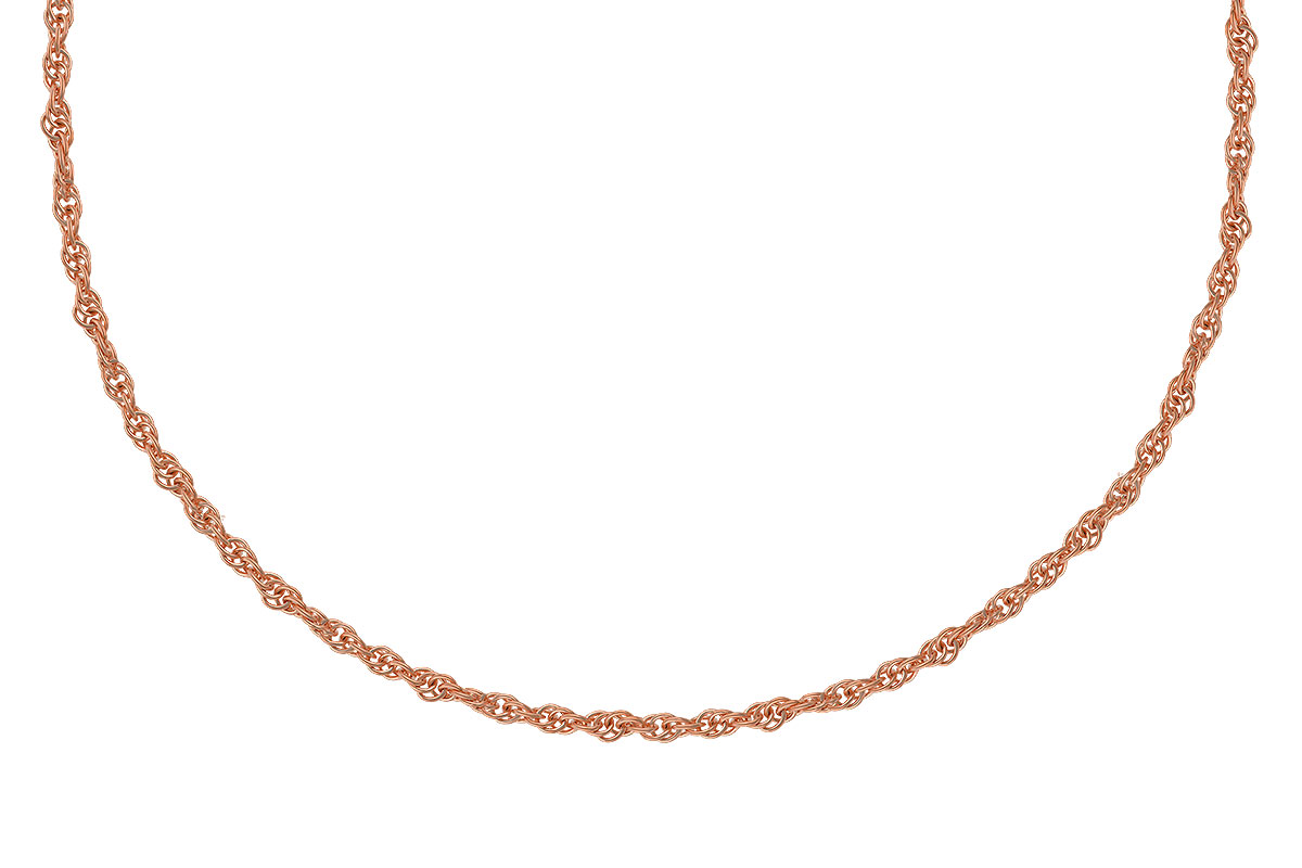 A273-87632: ROPE CHAIN (8", 1.5MM, 14KT, LOBSTER CLASP)