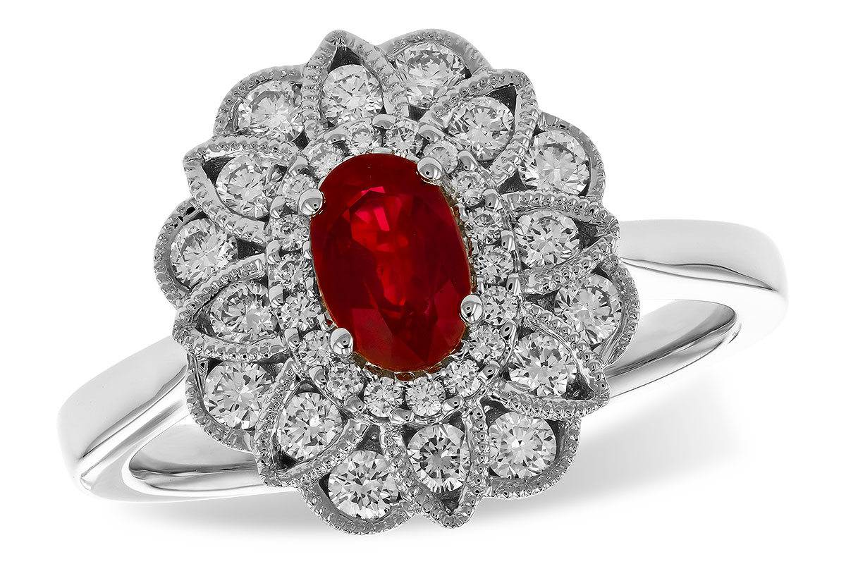 A273-89396: LDS RG .55 TW RUBY 1.07 TGW (6x4MM RUBY)