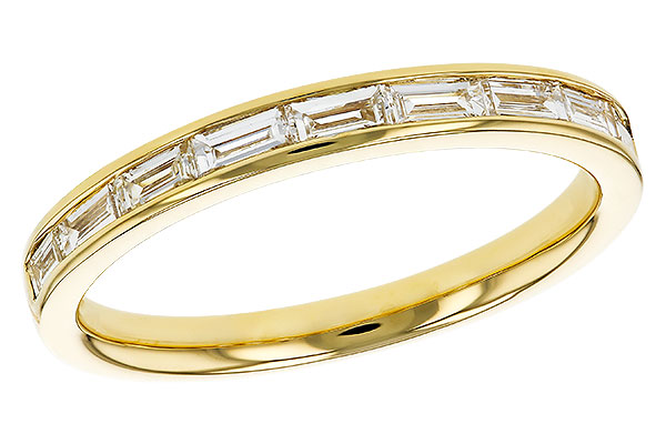 A275-63923: LDS DIA WED RG .44 TW BAGUETTES