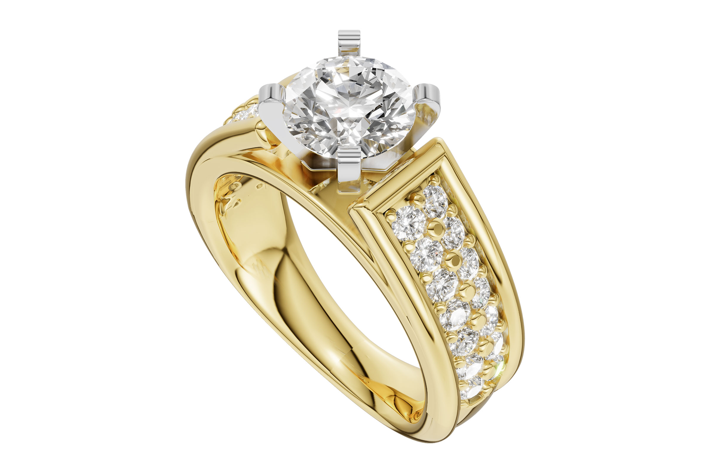 A275-64832: LDS SEMI DIA RG .70 TW