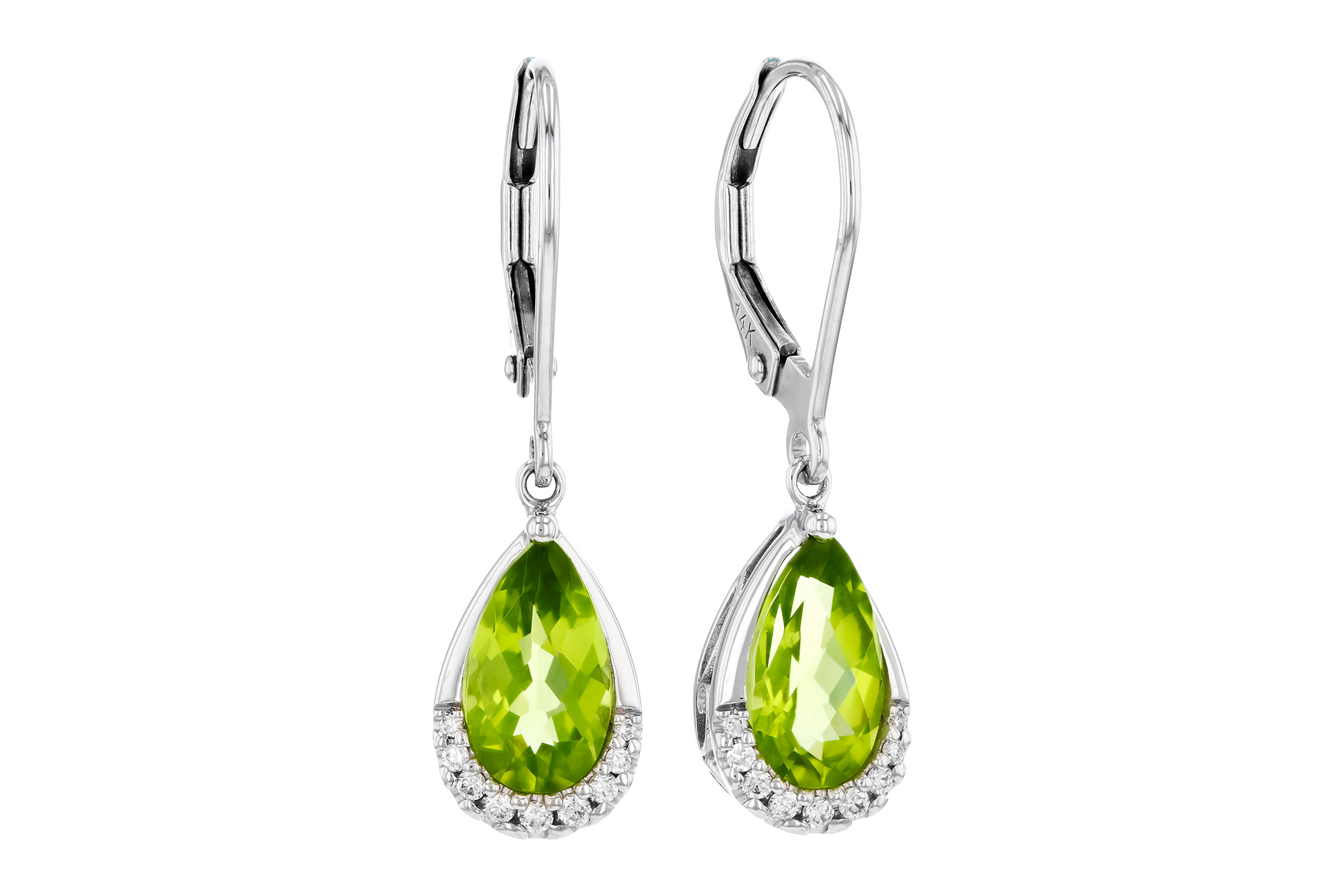 A275-65741: EARR 1.85 PERIDOT 1.94 TGW (9x5MM PS)