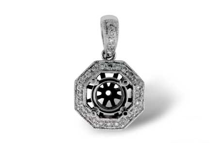 B006-57623: SEMI PENDANT .14 TW