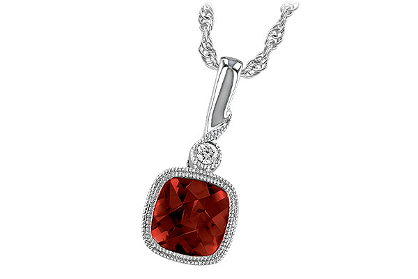 B183-89423: NECK 1.18 GARNET 1.20 TGW