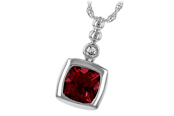 B189-32132: NECK 1.40 GARNET 1.44 TGW