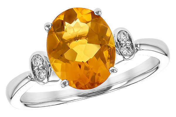 B190-25814: LDS RG 2.04 CITRINE 2.10 TGW (10x8MM CIT)