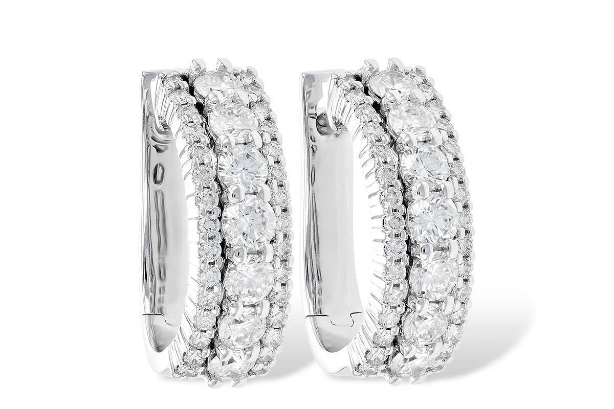 B190-26705: EARRINGS 1.52 TW