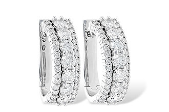 B190-26705: EARRINGS 1.52 TW