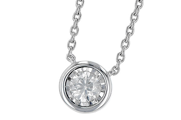 B272-91214: NECKLACE .24 BR (18")