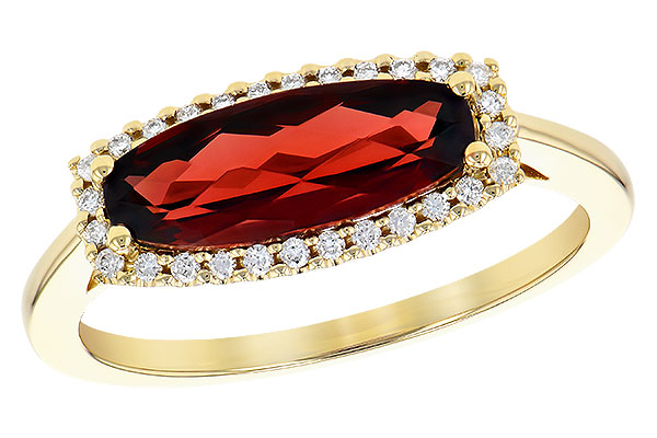 B272-93059: LDS RG 1.60 GARNET 1.71 TGW
