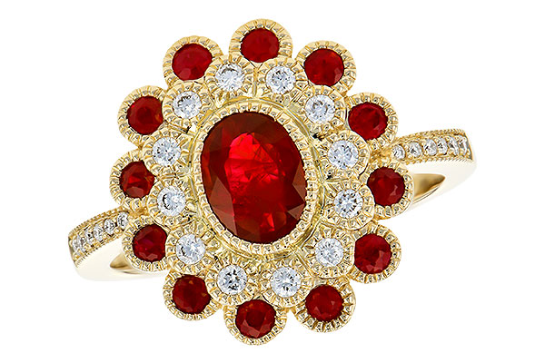 B272-93987: LDS RG 1.15 TW RUBY 1.34 TGW (7x5 OV)