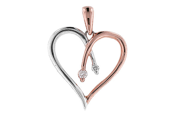 B272-95814: D006-58477 MADE IN PINK & WG .04 TW