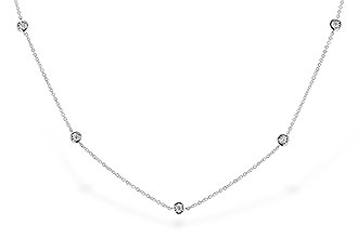 B272-96687: NECK 1.00 TW 18" 9 STATIONS OF 2 DIA (BOTH SIDES)