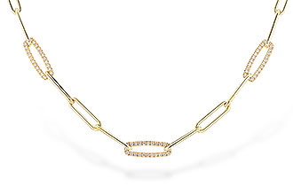 B273-82178: NECKLACE .75 TW (17 INCHES)