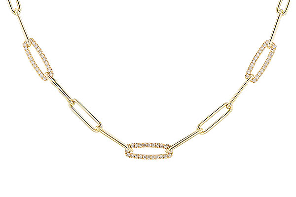 B273-82178: NECKLACE .75 TW (17 INCHES)