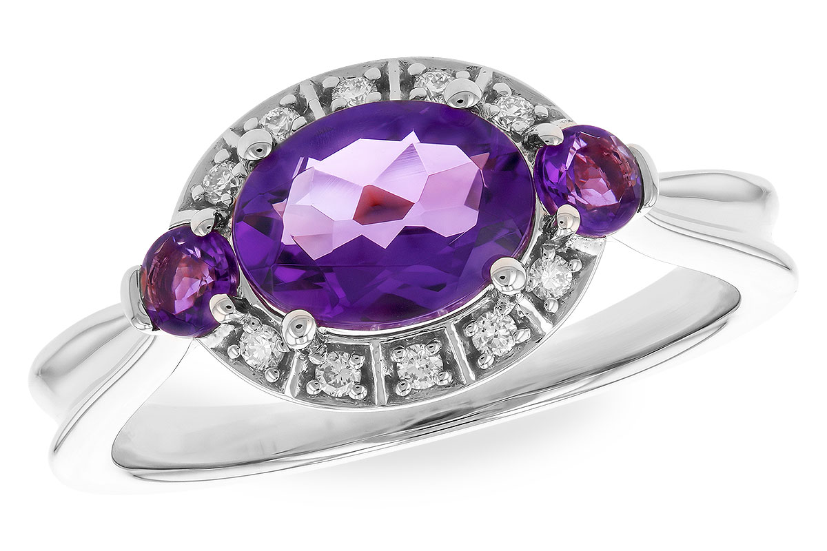 B273-84896: LDS RG 1.32 TW AMETHYST 1.40 TGW