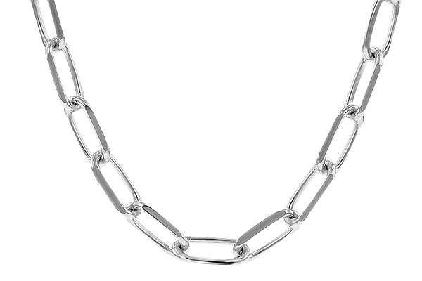 B273-87623: PAPERCLIP MD (24IN, 3.10MM, 14KT, LOBSTER CLASP)