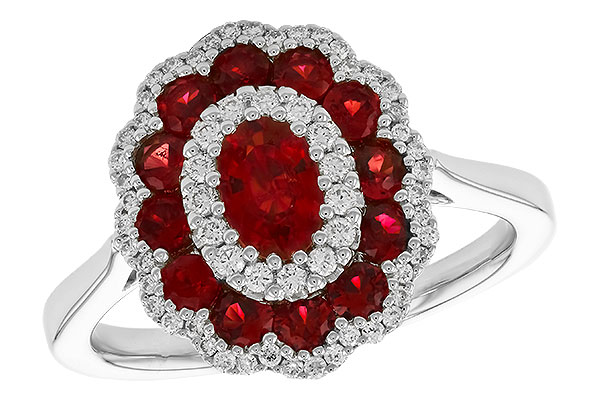 B273-90350: LDS RG 1.29 TW RUBY 1.52 TGW (6x4 MM RUBY)