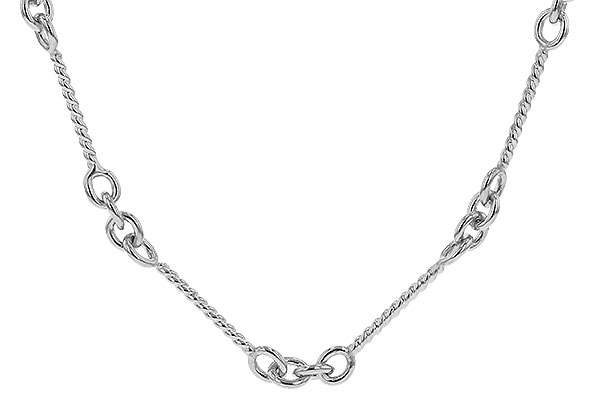 B274-73014: TWIST CHAIN (16", 0.8MM, 14KT, LOBSTER CLASP)