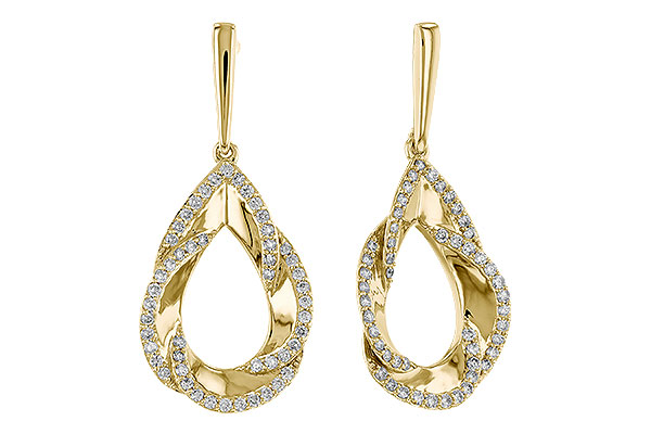 B274-74896: EARRINGS .50 TW