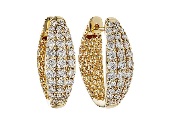 B274-76641: EARRINGS 1.50 TW