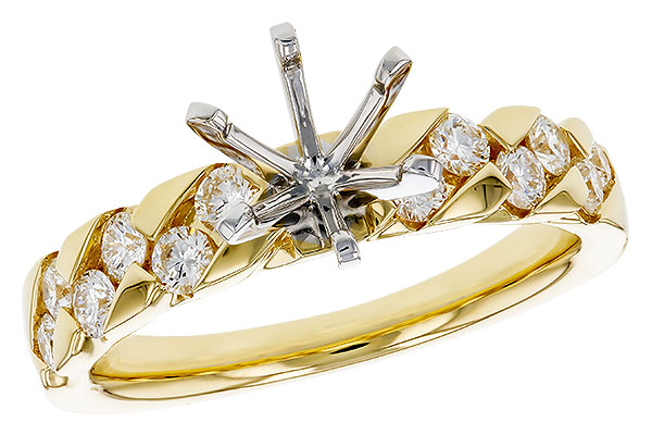 B274-76659: LDS SEMI DIA RG .56 TW