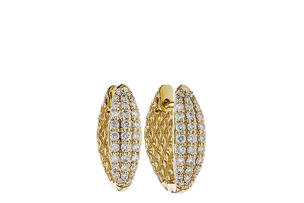 B274-76687: EARRINGS .50 TW