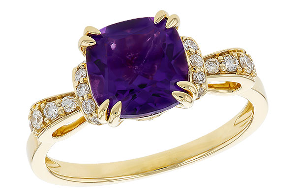 B274-76705: LDS RG 1.83 AMETHYST 2.05 TGW (8MM AMY)