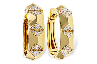 B274-79405: EARRINGS .50 TW