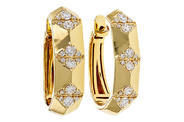 B274-79405: EARRINGS .50 TW