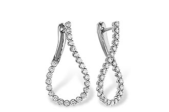 B274-79414: EARRINGS 1.00 TW