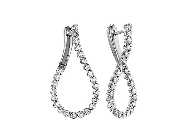 B274-79414: EARRINGS 1.00 TW