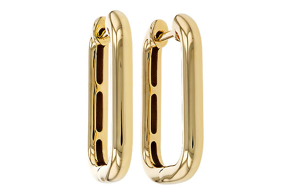 B274-79450: GOLD EARRINGS (23MM)