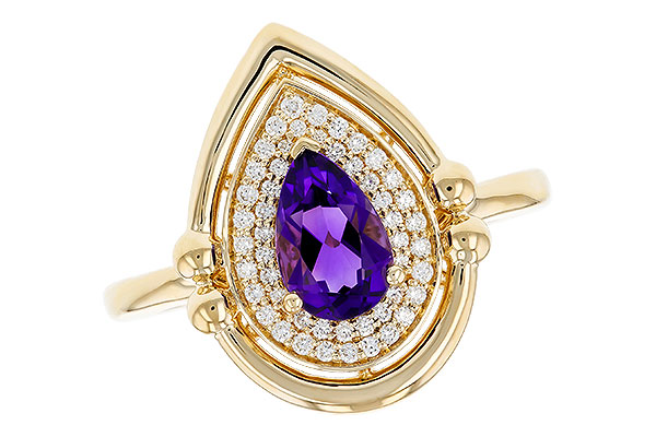 B275-63959: LDS RG .70 AMETHYST .86 TGW (8x5MM AMY)