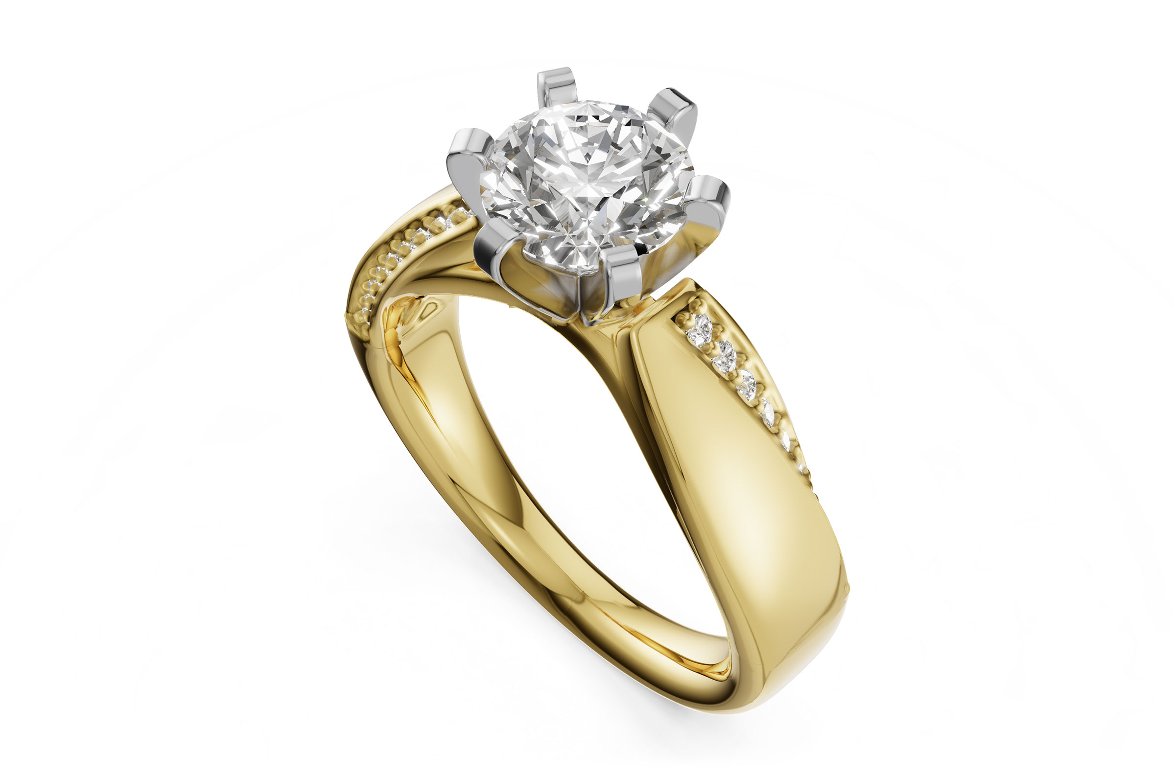 B275-64832: LDS SEMI DIA RG .12 TW