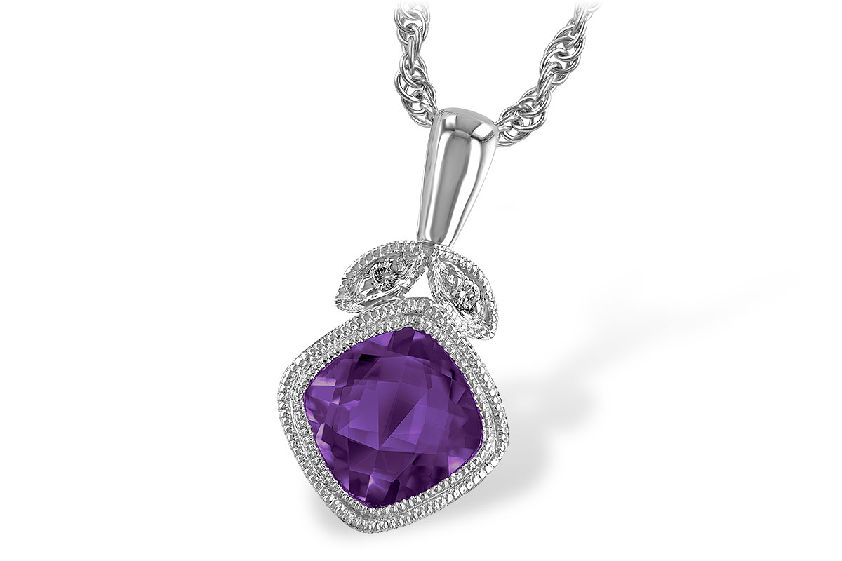 C183-89414: NECK .80 AMETHYST .81 TGW
