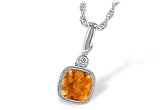 C183-89423: NECK .68 CITRINE .70 TGW