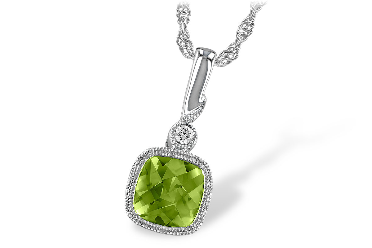 C183-89432: NECK .97 PERIDOT .99 TGW