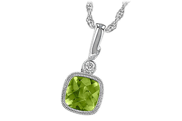 C183-89432: NECK .97 PERIDOT .99 TGW